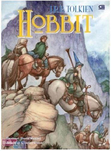 Cover Buku Hobbit - Novel Grafis