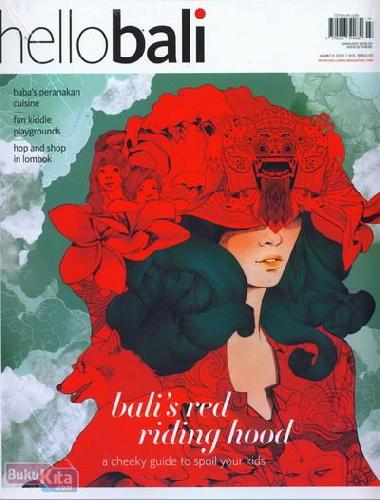 Cover Buku Majalah Hello Bali vol 18 no 3 - March 2013