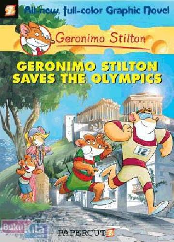 Cover Buku Geronimo Stilton Graphic Novel Series #10 : Geronimo Stilton Saves The Olympics