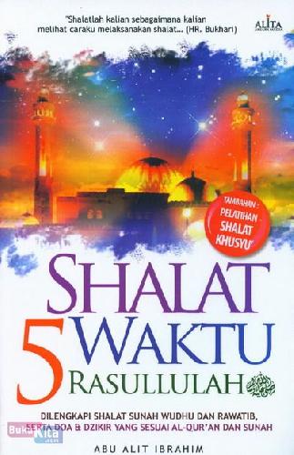 Cover Buku Shalat 5 Waktu Rasulullah