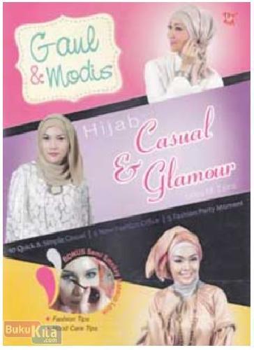 Cover Depan Buku Gaul & Modis Hijab Casual & Glamour