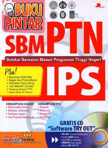 Cover Buku Buku Pintar SBMPTN - IPS