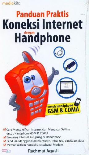 Cover Buku Panduan Praktis Koneksi Internet dengan Handphone