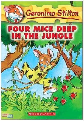 Cover Buku Geronimo Stilton #5 : Four Mice Deep in the Jungle (English Version)