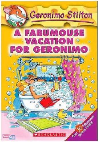 Cover Buku Geronimo Stilton #9 : A Fabumouse Vacation for Geronimo (English Version)