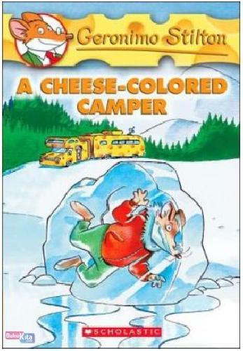 Cover Buku Geronimo Stilton #16 : A Cheese Colored Camper (English Version)