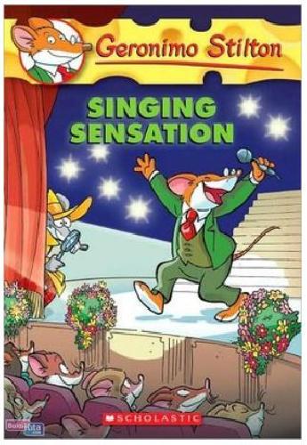 Cover Buku Geronimo Stilton #39 : Singing Sensation (English Version)