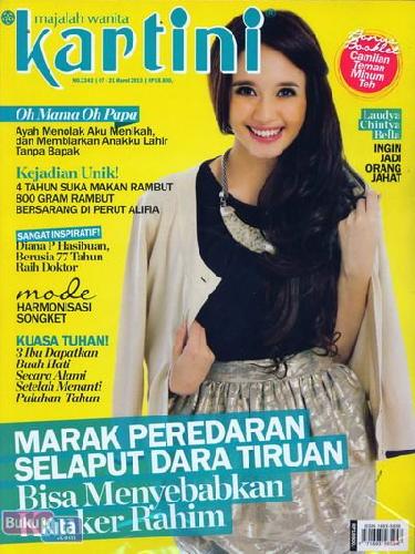 Cover Buku Majalah Kartini No. 2343 | 07 - 21 Maret 2013