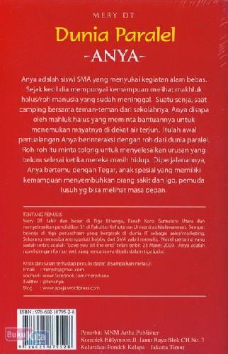 Cover Belakang Buku Dunia Paralel Anya