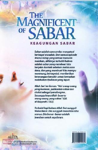 Cover Belakang Buku The Magnificent of Sabar - Keagungan Sabar