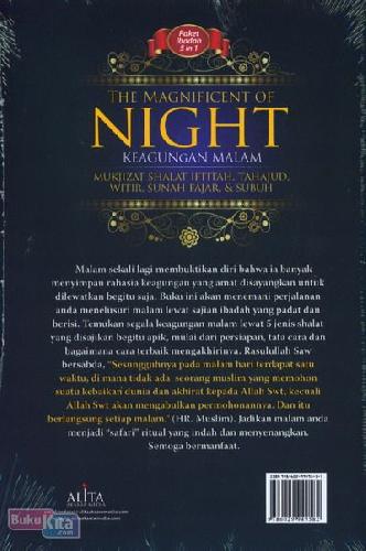 Cover Belakang Buku The Magnificent of Night - Keagungan Malam