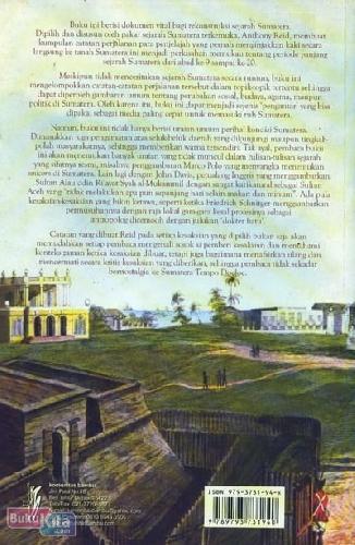 Cover Belakang Buku Sumatera Tempo Doeloe dari Marco Polo sampai Tan Malaka