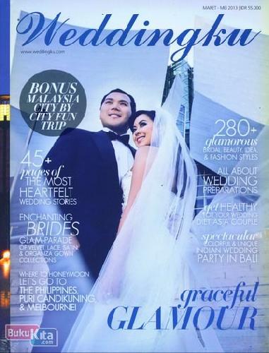 Cover Buku Majalah Weddingku Edisi 21 | Maret - Mei 2013