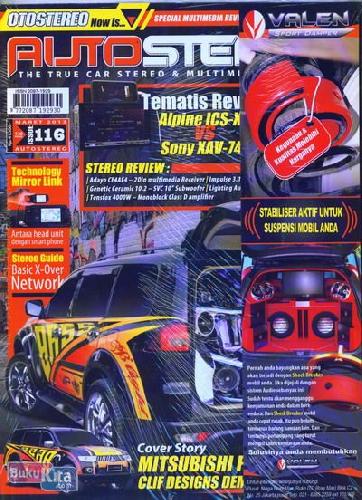 Cover Buku Majalah OtoStereo #116 - Maret 2013