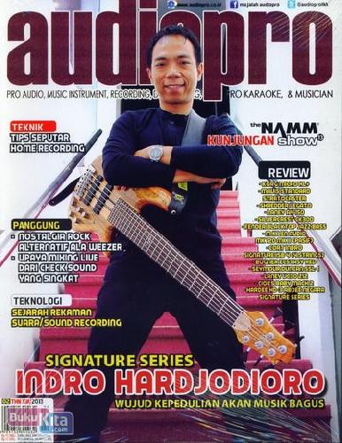 Cover Buku Majalah Audiopro #02 - 2013