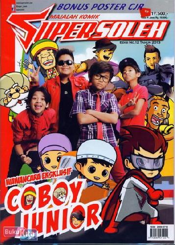 Cover Buku Majalah Komik SuperSoleh #12 - 2013