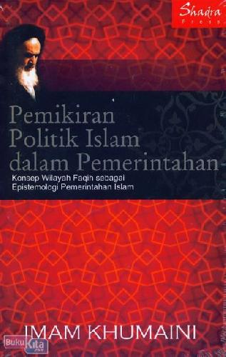 Cover Buku Pemikiran Politik Islam dalam Pemerintahan