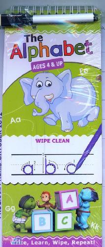 Cover Buku The Alphabet Ages 4 & UP (Write, Learn, Wipe, Repeat)