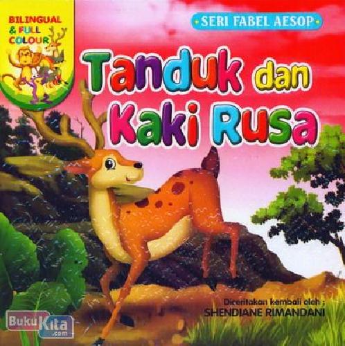 Cover Buku Tanduk dan Kaki Rusa (Bilingual & Full Colour)