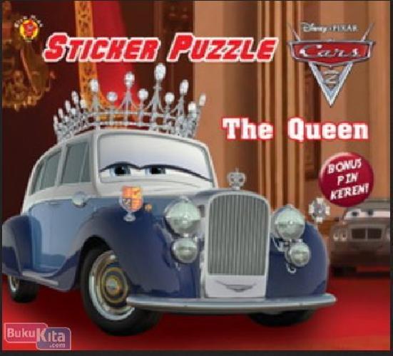 Cover Buku Sticker Puzzle Cars : The Queen