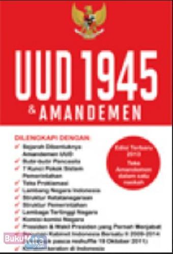 Cover Buku UUD 1945 & Amandemen