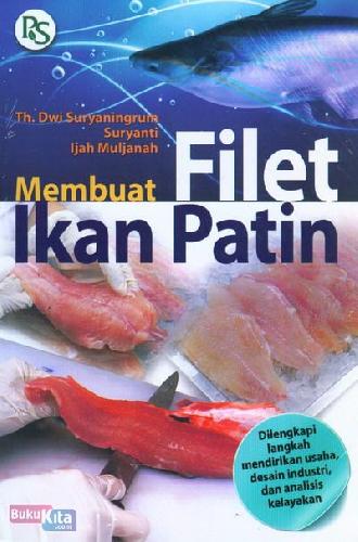 Cover Buku Membuat Filet Ikan Patin