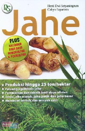 Cover Buku Jahe