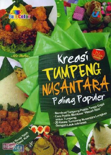 Cover Buku Kreasi Tumpeng Nusantara Paling Populer (Full Color)