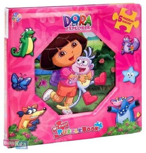 Cover Buku My First Puzzle Book : Dora The Explorer