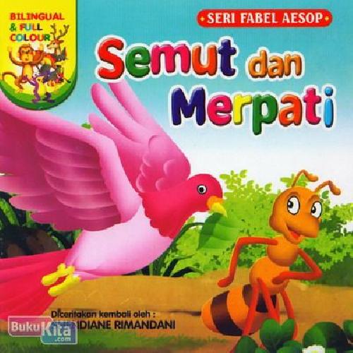 Cover Buku Semut dan Merpati (Bilingual+Full Colour)