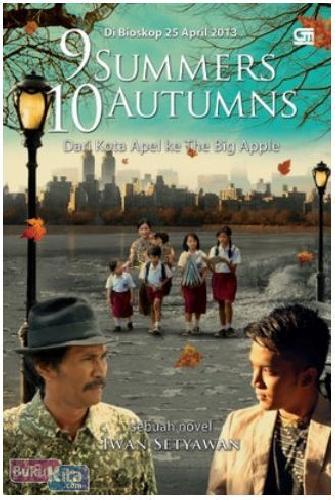 Cover Buku 9 Summers 10 Autumns (Cover Film)