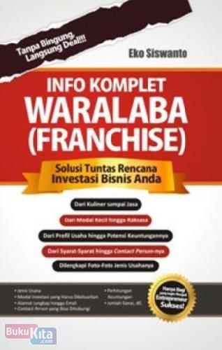 Cover Buku Info Komplet WARALABA Franchise