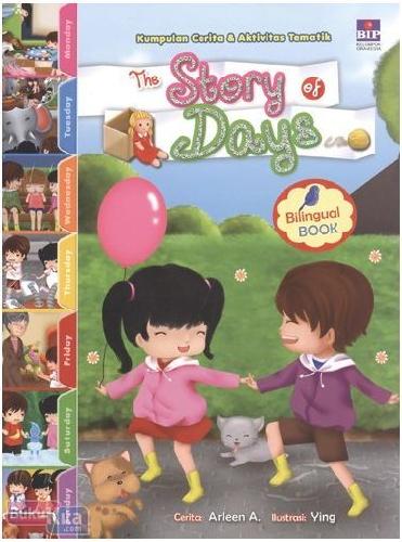 Cover Buku Story Of Days : Bilingual Book