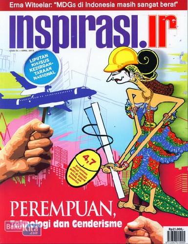 Cover Buku Majalah Inspirasi.Ir Edisi April 2013