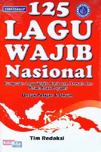 Cover Buku 125 Lagu Wajib Nasional
