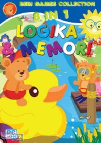 Cover Buku CD Game Collection Logika Memori 8 in 1