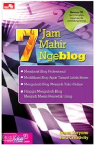 Cover Buku 7 Jam Mahir Ngeblog