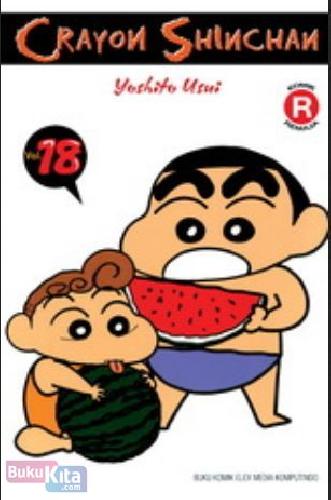 Cover Buku Crayon Shinchan 18