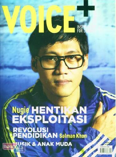 Cover Buku Majalah Voice+ Vol 09 - April 2013