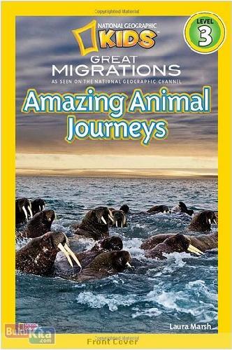 Cover Buku National Geographic Readers : Amazing Animal Journeys