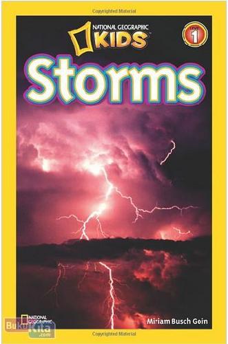 Cover Buku National Geographic Readers : Storms!