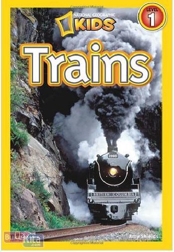 Cover Buku National Geographic Readers : Trains