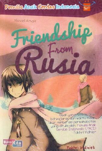 Cover Buku Friendship From Rusia