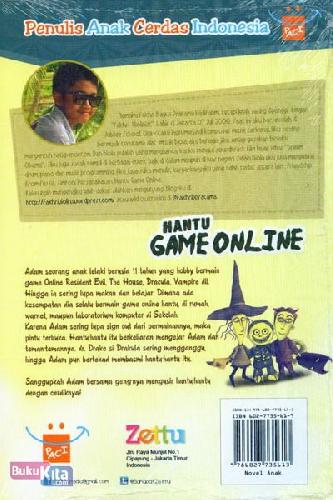 Cover Belakang Buku Hantu Game Online