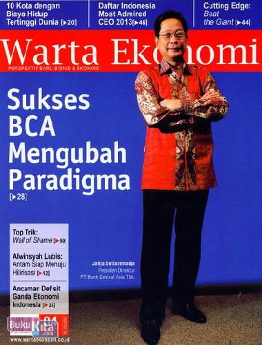 Cover Buku Majalah Warta Ekonomi #04 - April 2013