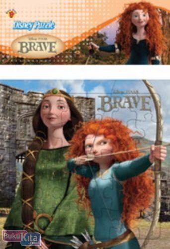 Cover Buku Puzzle Kecil Disney Movie - Brave