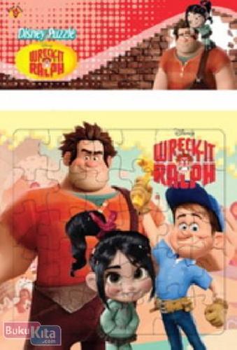 Cover Buku Puzzle Kecil Disney Movie - Wrack It Ralph