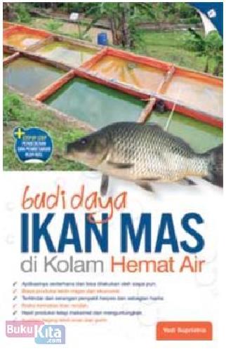 Cover Buku Budi Daya Ikan Mas Di Kolam Hemat Air