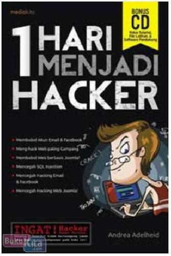 Cover Buku 1 Hari Menjadi Hacker