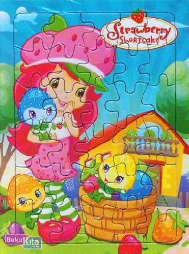 Cover Buku Puzzle Sedang : Strawberry Shortcake